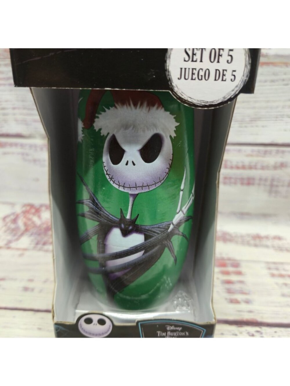 Nightmare Before Christmas 5-piece nesting doll set featuring Jack Skellington - Picture 2 of 10